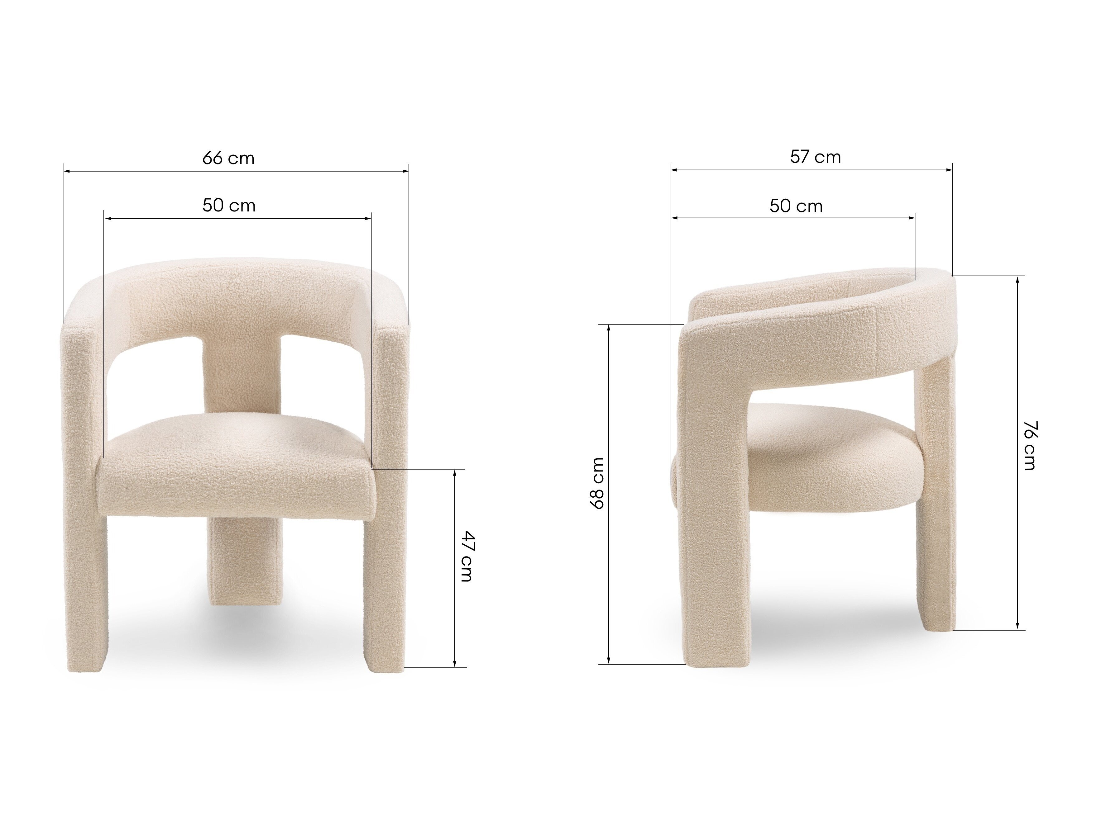 Tuoli Burleson 126 (Beige)