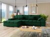 Kulmasohva Comfivo Olivetum II (Uttario Velvet 2951 + Magic Velvet Pik 2225)
