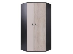 Kulmavaatekaappi Camteso 100 (Musta + Tammi + Beige)