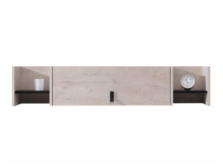 Seinähylly Camteso 110 (Musta + Tammi + Beige)
