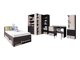 Lastenhuonesetti Camteso 115 (Musta + Tammi + Beige)