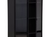 Bookcase Romcamu 103 (Black)