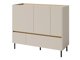 Lipasto Fiosono 107 (Beige + Vaalea tammi)