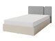 Sänky Fiosono 112 (Beige + Vaalea tammi)