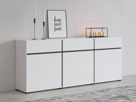 Chest of drawers Alfere 103 (White)
