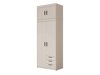 Vaatekaappi Novduni 113 (Beige)