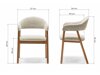 Tuoli Burleson 330 (Beige + Pähkinä)