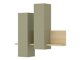 Wall cabinet Lutiva 101 (Eucalyptus + Oak)