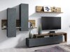 TV-taso Lutiva 103 (Matera-harmaa + Tumma kuusi)