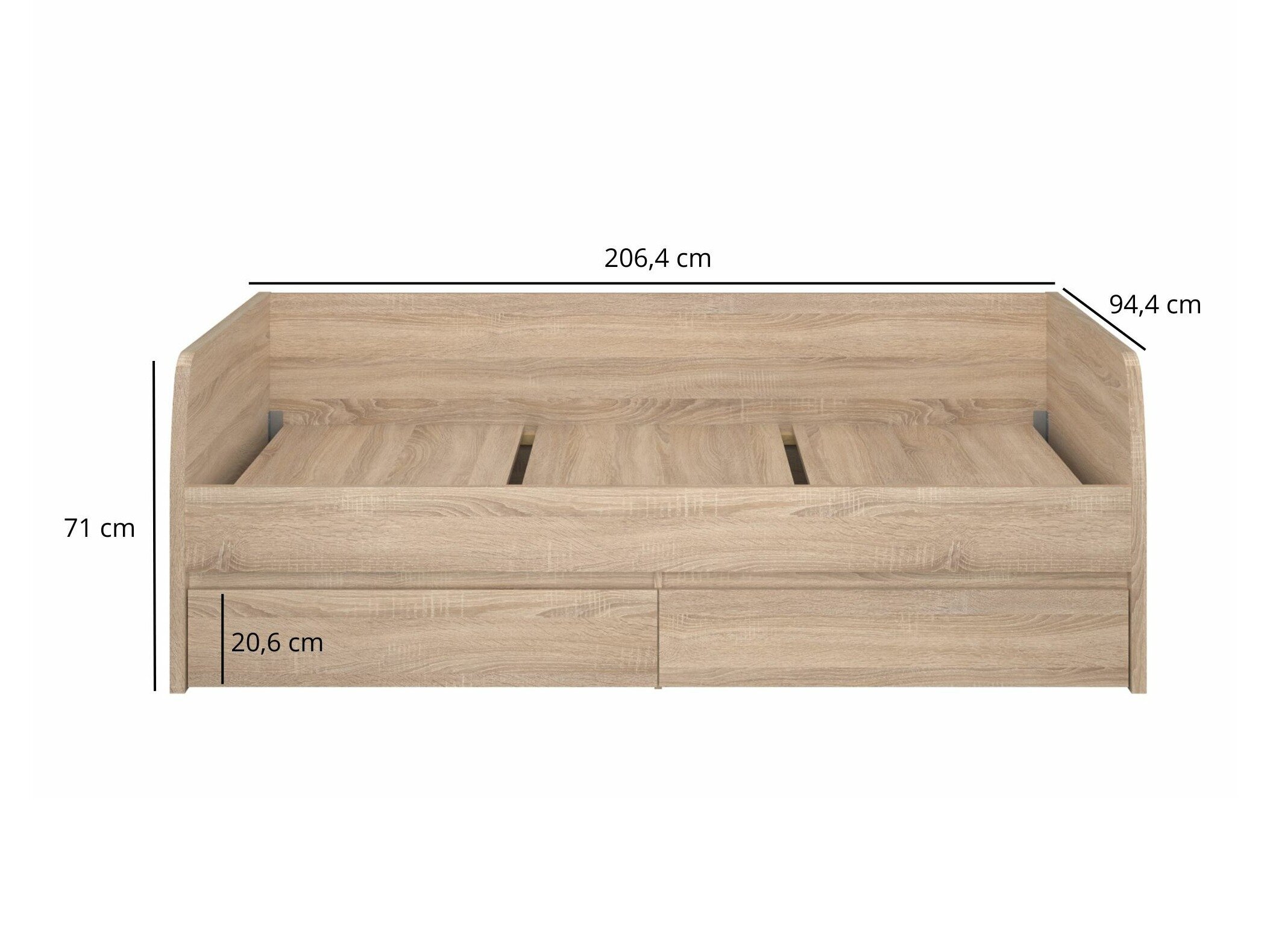 Sänky Vesetre 125