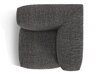 Modulaarinen istuinyksikkö Sorcoro 110 (Monet Anthracite)
