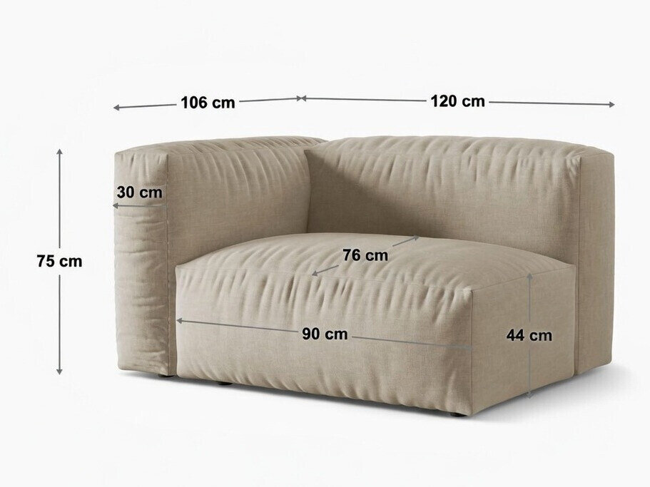 Modulaarinen istuinyksikkö Sorcoro 103 (Tilia 17)