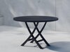 Outdoor table Nunova 133 (Black)