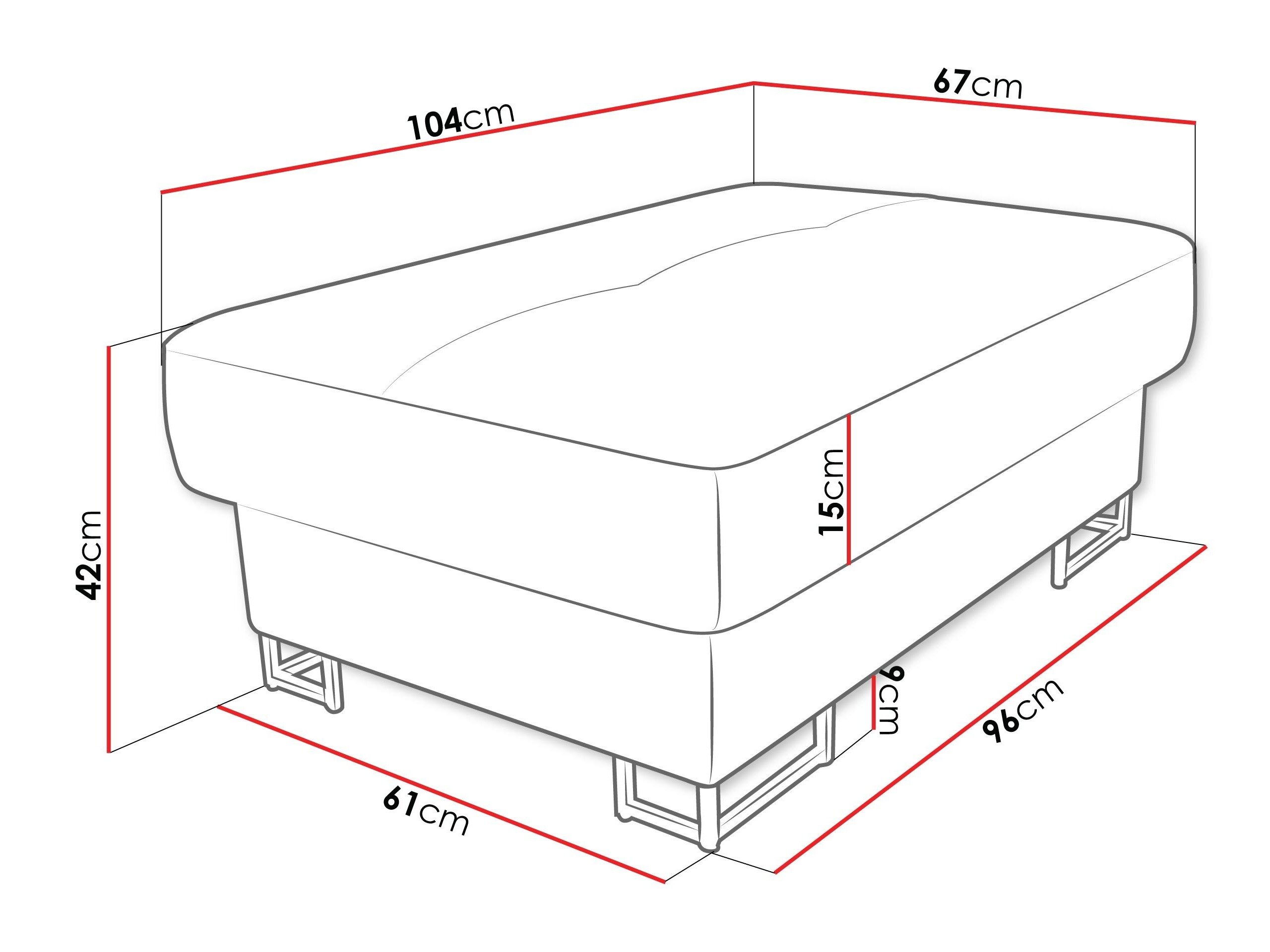 Verhoiltu penkki Comfivo Ruta (Soft 011 + Lux 06)