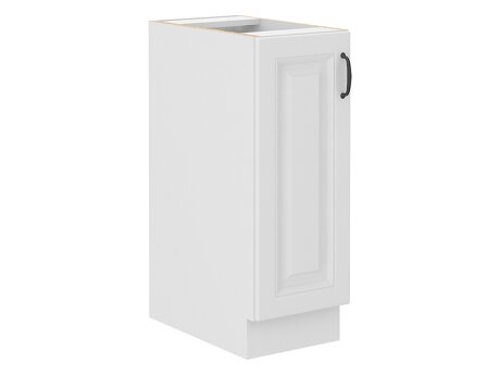 Modulaarinen kaappi ulosvedettävällä korilla Retro White 102