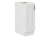Modulaarinen kaappi ulosvedettävällä korilla Retro White 102