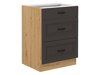 Modulaarinen kaappi vetolaatikoilla Retro Grey 108