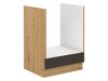 Modulaarinen kaappi sisäänrakennetuille laitteille Retro Grey 109