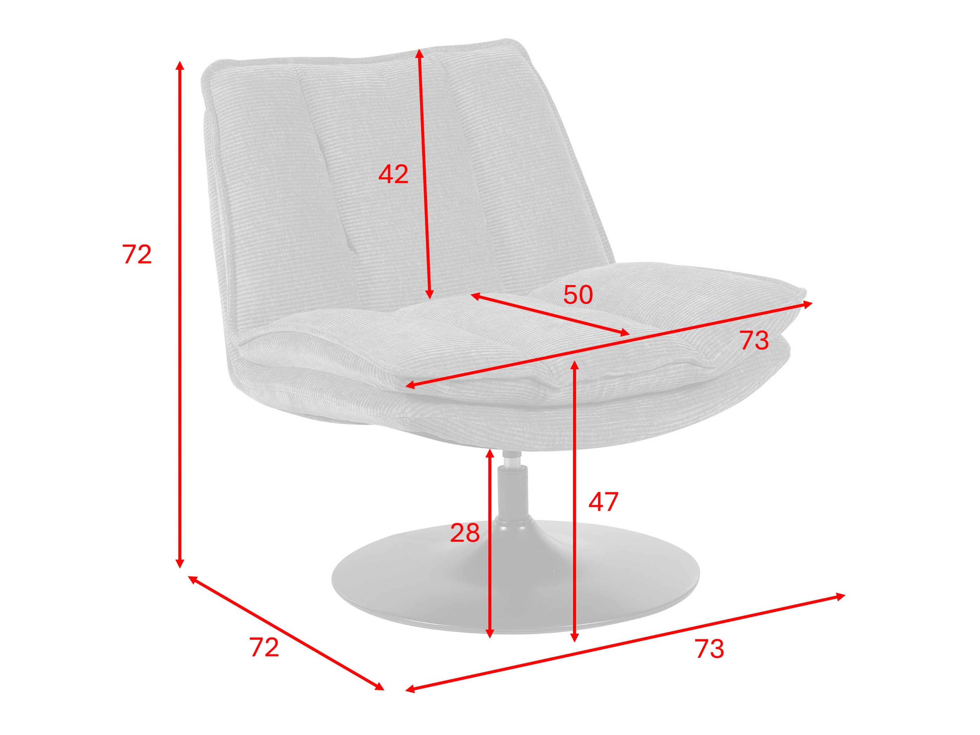 Armchair Anaheim 101 (Dark green)