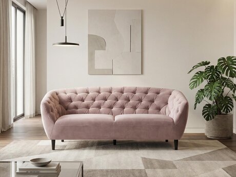 Chesterfield-sohva Norsica 232 (Samean vaaleanpunainen)