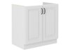 Modulaarinen allaskaappi ovilla Retro White 121