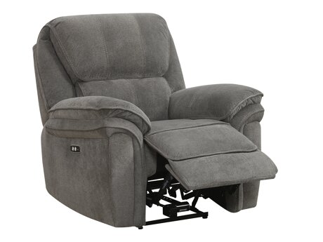 Recliner armchair Orlevae 100 (Dark grey)