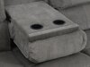 Sofa recliner Orlevae 102 (Dark grey)