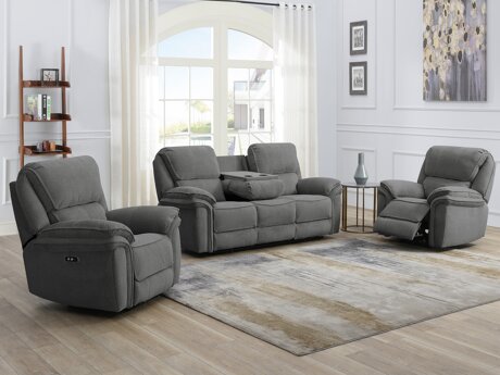 Upholstered furniture set Orlevae 103 (Dark grey)