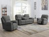Upholstered furniture set Orlevae 103 (Dark grey)
