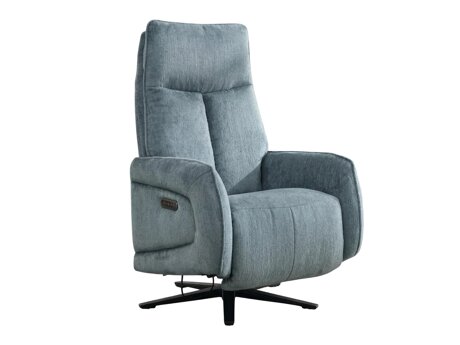 Armchair recliner Anaheim 112 (Light blue)