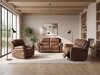 Recliner armchair Vercali 100 (Brown)