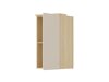 Wall cabinet Nolcala 102 (Oak + Beige)