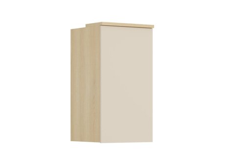 Wall cabinet Nolcala 102 (Oak + Beige)