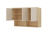 Seinäkaappi Nolcala 104 (Tammi + Beige)