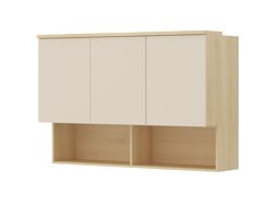 Seinäkaappi Nolcala 104 (Tammi + Beige)