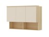 Seinäkaappi Nolcala 104 (Tammi + Beige)