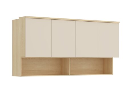 Seinäkaappi Nolcala 105 (Tammi + Beige)