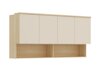 Seinäkaappi Nolcala 105 (Tammi + Beige)