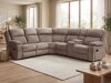 Corner sofa recliner Lufero 104 (Taupe)