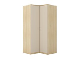 Kulmavaatekaappi Nolcala 107 (Tammi + Beige)