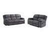 Upholstered furniture set Lufero 105 (Grey)
