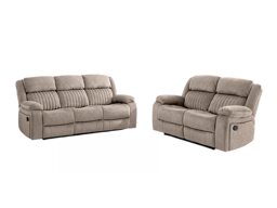 Upholstered furniture set Lufero 105 (Taupe)