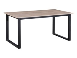 Pöytä Denton 1538 (Musta + Tammi)