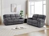 Recliner sofa Lufero 107 (Grey)