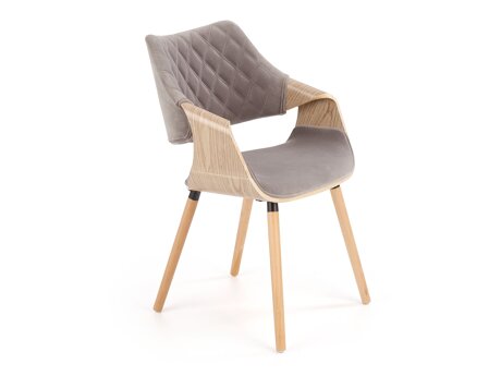 Tuoli Houston 720 (Vaalea puu + Harmaa)