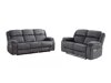 Upholstered furniture set Lufero 110 (Grey)