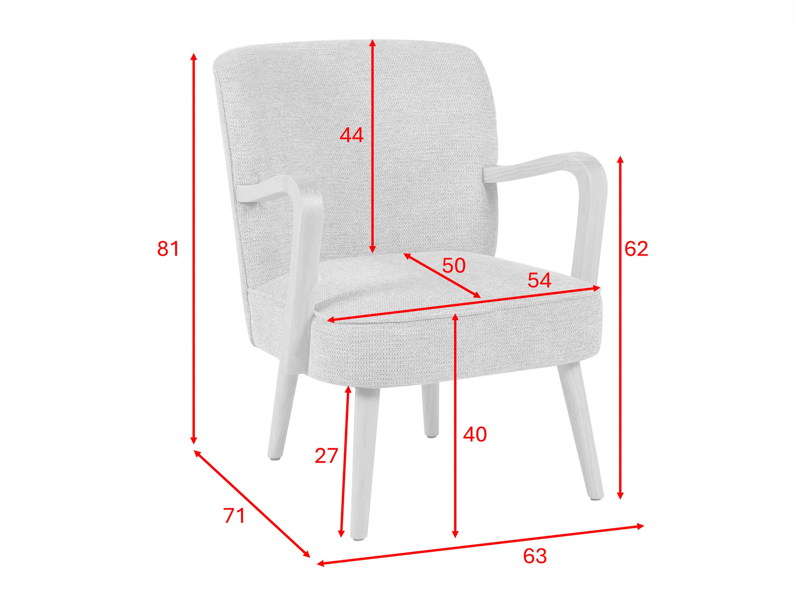 Armchair Anaheim 113 (Orange)