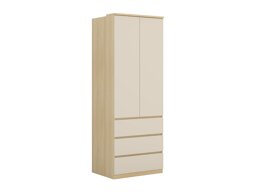 Vaatekaappi Nolcala 110 (Tammi + Beige)