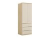 Vaatekaappi Nolcala 110 (Tammi + Beige)