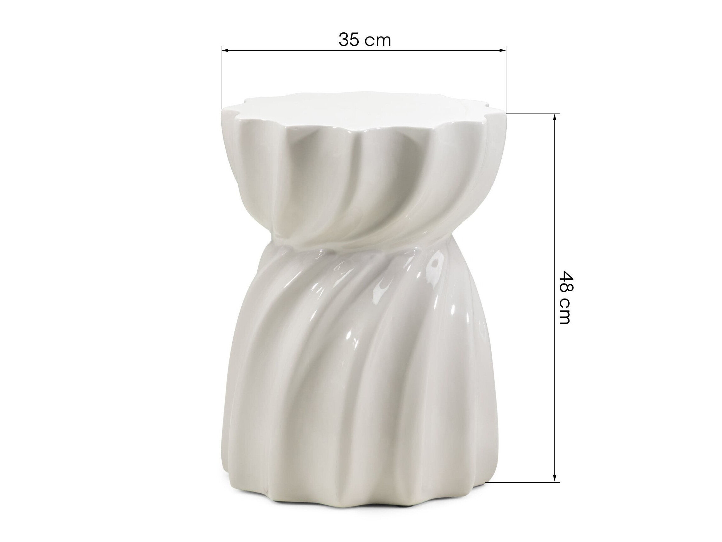 Sivupöytä Burleson 617 (Harmaa beige)